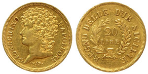 Italy Naples  Joachim Murat (1808-1815) 20 ... 