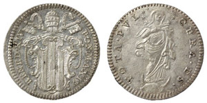 Italy Rome  Benedict XIV (1740-1758) Grosso ... 
