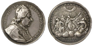 Italy Rome  Benedict XIV (1740-1758) Silver ... 