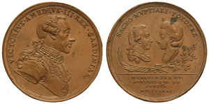 Italy Savoy  Vittorio Amedeo III (1773-1796) ... 