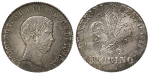 Italy Tuscany  Leopoldo II di Lorena ... 