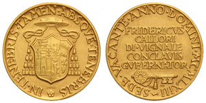 Vatican city 1929-  Sede Vacante 1963, Medal ... 