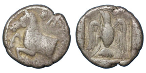 Thrace (Tracia)  Sparadokos (445-435 BC) ... 