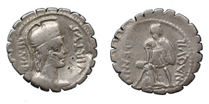 Republic  Mn. Aquillius (71 BC) Denarius ... 