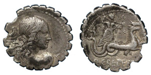 Republic  Q.Crepereius M.f. Rocus (72 BC) ... 
