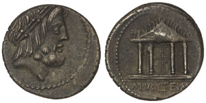 Republic  M. Volteius (78 BC) Denarius CR ... 