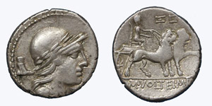 Republic  M. Volteius (78 BC) Denarius ... 
