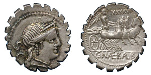 Republic  C. Naevius Balbus (79 BC) Denarius ... 