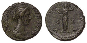 Empire  Crispina (138-192 AD) Asse Asse, ... 