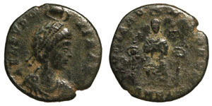 Empire Antiochia  Aelia Eudoxia, wife of ... 