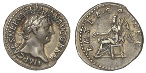 Empire Rome  Trajanus (98-117) Denarius ... 
