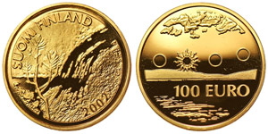 Finland Republic   100 Euro 2002 KM# 109.  ... 