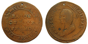Italian States Fermo  Pius VI (1775-1799) ... 