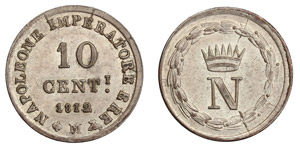 Italian States Milan  Napoleon I (1805-1814) ... 