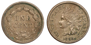 United States   1 Cent (Indian head ... 
