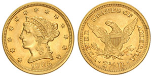 United States   2-1/2 Dollars (Liberty head) ... 