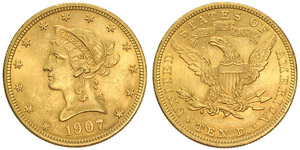 United States   10 Dollars (Liberty head) ... 