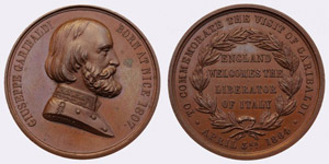 Italy   1864 Giuseppe Garibaldi (1807-1882). ... 