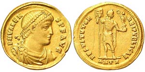 Empire   Valens (364-378 AD) Solidus n.d. ... 