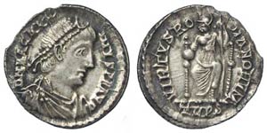 Empire   Magnus Maximus (383-388 AD) Siliqua ... 