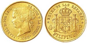 Philippines   Isabelle II (1833-1868) 4 ... 