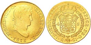 Spain Kingdom   Ferdinand VII (1808-1833) 4 ... 