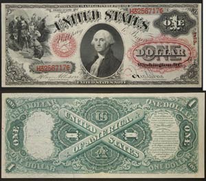 United States    1 Dollar 1875 Legal tender ... 