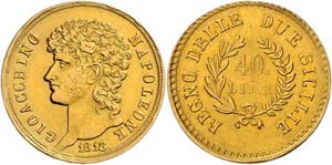 Italien Sizilien Joachim Murat  1810 - 1813 ... 