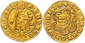 Ungarn Maria Anjou  1382 - 1387  Goldgulden ... 