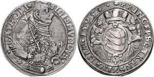 Ungarn Siebenbürgen Batthory Taler 1595 ... 