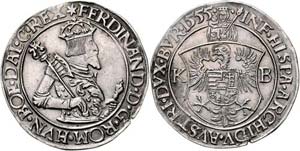 Ferdinand I. 1521 - 1564  Taler 1554 ... 