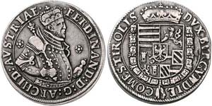 Erzherog Ferdinand 1564 - 1595  Taler o. J. ... 