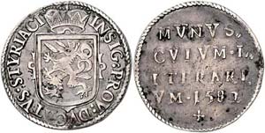 Erzherzog Karl 1564 - 1590  Ag Medaille 1582 ... 