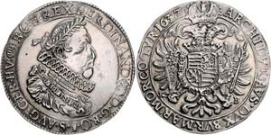 Ferdinand II. 1619 - 1637  Taler 1637 ... 