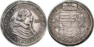 Erzherzog Leopold  1619 - 1625 - 1632  Taler ... 