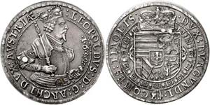 Erzherzog Leopold  1619 - 1625 - 1632  Taler ... 
