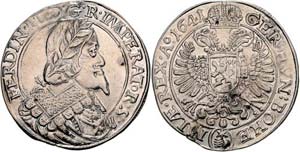 Ferdinand III. 1637 - 1657  Taler 1641 Prag, ... 