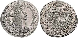 Leopold I.  1657 - 1705  15 Kreuzer 1663 CA ... 