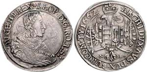Leopold I.  1657 - 1705  Taler 1662 N-B ... 