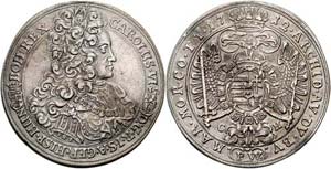 Karl VI. 1712 - 1740  Taler 1712 IGS ... 