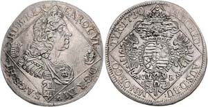 Karl VI. 1712 - 1740  1/4 Taler 1730 N-B ... 