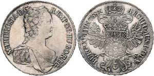 Maria Theresia 1740 - 1780  Taler 1758 Wien. ... 