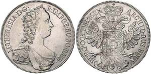 Maria Theresia 1740 - 1780  Taler 1762 Wien, ... 