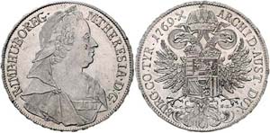 Maria Theresia 1740 - 1780  Taler 1769 IC-SK ... 