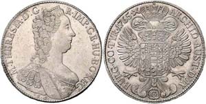 Maria Theresia 1740 - 1780  Taler 1765 G ... 