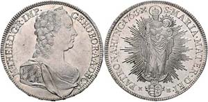 Maria Theresia 1740 - 1780  Taler 1763 K-B ... 