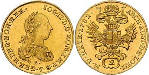Joseph II. als Alleinregent  1780 - 1790  2 ... 