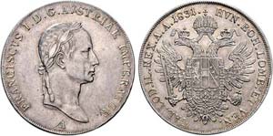 Franz I. 1804 - 1835  Taler 1831 A Wien, ... 