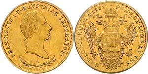 Franz I. 1804 - 1835  Sovrano 1831 A Wien. ... 