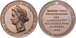 Franz Joseph I. 1848 - 1916  Cu Medaille ... 